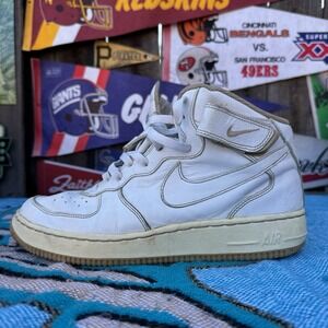 Size 12 - VTG 2001 Nike Air Force 1 Mid B Sneakers‎ 624039-114 Men's